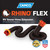 Camco RhinoFLEX 10' Camper/RV Sewer Hose Extension, Includes Swivel Bayonet & Lug Fitting 39763