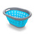 Collapsible Utility Basket, Small, Gray/Teal 51902