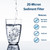 Camco Tastepure RV/Marine Inline Water Filter, NSF Certified, Reduces Bad Taste, Odor, Sediment, etc., Ideal for Campers, Boats, Gardens, & Pets, Made in the USA, 2-Pack 40045