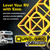Camco FasTen RV Leveling Blocks, Heavy-Duty RV Leveling System Keeps Your RV Level, Includes T-Handle For Simple Carrying, 2x2, Pack of 10 RV Blocks, Yellow 21022