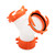 Camco Rhino Camper/RV Wye Sewer Hose Fitting — Features 360-Degree Swivel Ends & Built-In Gaskets for Odor-Tight Connections — Allows for Two RV Sewer Hoses to Connect to the Same Dump Station 39812