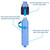 Camco Tastepure RV Sediment Pre-Filter Water Filtration, First Stage Filtration, Extends Inline Water Filter Lifespan 40048