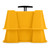 Camco FasTen Big Blocks RV Stabilizing Jack Supports with T-Handle — Nesting Design for RV Storage — Compatible with Square RV Leveling Blocks and RV Jacks — Supports Up to 8,000 lb — 2-Pack 44539