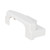 Camco Replacement Rear Hinge Cover for Premium Ceramic RV Toilet, White 41728