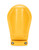 Camco Power Grip RV Replacement Female Receptacle — 30 Amp RV Outlet — Rated for 125V/3750W — Features Ergonomic Power Grip Handle — Yellow 55343