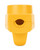 Camco Power Grip RV Replacement Female Receptacle — 30 Amp RV Outlet — Rated for 125V/3750W — Features Ergonomic Power Grip Handle — Yellow 55343