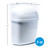 Cabinet Mount Trash Can, 3 Quart (E/F) 43961