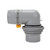 Easy Slip RV Sewer Elbow and 4-in-1 Adapter 39144