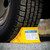 Camco Standard RV Wheel Chock, For Tires Up to 26", Keeps Your Trailer Securely In Place for Easy Re-Hitching, Yellow, Made in the USA 44412