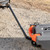 Camco Rhino Camper/RV Portable Waste Tank – 36-Gallon – Features Steerable No-Flat Front Wheels & Built-In Gate Valve – Includes Removable 24" Tow Bar, 3' RV Sewer Hose, & More RV Accessories 39007