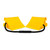 Super Wheel Chock, Double w/Rope, Yellow (E/F) 44478