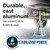 Camco Aluminum Stack Jacks — Stabilize & Position Your RV, Trailer Or Camper —Supports Up to 6,000 lb — Extends 11" - 17" — Pack of 4 44560