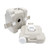Camco 2.6-Gallon Portable Travel Toilet — Features Detachable Holding Tank w/Sealing Slide Valve & Bellow-Type Flush — Easy Transport w/Compact Lightweight Design & Carry Handle 41531