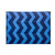 Outdoor Mat - 9' x 12' Chevron, Blue/Blue (E/F) 42858