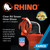 Camco Rhino Clear RV Sewer Hose Elbow with 4-in-1 Adapter — Features a 360° Swivel Fitting Rotation & Odor-Tight Protection — Fits Most Sewer Dump Stations 39736