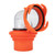 Camco Rhino Clear RV Sewer Hose Elbow with 4-in-1 Adapter — Features a 360° Swivel Fitting Rotation & Odor-Tight Protection — Fits Most Sewer Dump Stations 39736