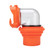 Camco Rhino Clear RV Sewer Hose Elbow with 4-in-1 Adapter — Features a 360° Swivel Fitting Rotation & Odor-Tight Protection — Fits Most Sewer Dump Stations 39736