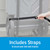 Camco Rhino RV Bumper Mount Tote Tank Holder 39010