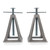 Stack Jacks - Stabilizing Trailer Jack Stands, 2per/Box(E/F) 44561