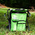 Camping Stool Backpack, Cooler Green 51909