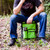 Camping Stool Backpack, Cooler Green 51909
