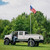 Camco 20' Telescoping Flagpole Kit 51600
