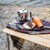 Camco Folding Bamboo Table with Aluminum Legs 51895