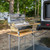 Camco Folding Bamboo Table with Aluminum Legs 51895