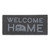 LIBATC-Step Rug, PVC Scrub, 22" x 23" Gray, Welcome Home 53195