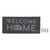 LIBATC-Step Rug, PVC Scrub, 22" x 23" Gray, Welcome Home 53195