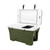 Camco Currituck 30-Quart Premium Cooler & Ice Chest | Features Ice Retention Up to 10 Days, Holds Up to 28 Cans and More, and has Slots for Camping Accessories and Fishing Gear | Gator Bone (51719) 51719