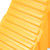 Camco Tandem RV Wheel Chock, For Tires Up to 26", Keeps Your Tandem-Axle Trailer Securely In-Place for Easy Re-Hitching, Yellow, Made in the USA 44435