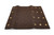 Step Rug,Premium,PVC Scrub w/UV&TPE Back 22" x23" Brown(E/F) 42967