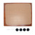 Camco RV Silent Top Stovetop Cover, Bordeaux Finish, 19 ½-Inches x 17-Inches x ¾-Inches 43526