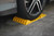 AccuPark Parking Mat, Yellow, Shrink-Wrapped w/UPC 42891