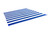 Outdoor Mat - 6' x 9' Stripe, Blue/White (E/F) 42871