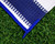 Outdoor Mat - 6' x 9' Stripe, Blue/White (E/F) 42871