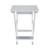 Camco Aluminum Small Outdoor Side Table - Folding Camping Table Supports Up to 130lb - Features Durable Aluminum Construction - Collapses for Easy RV Storage - (51890) 51890
