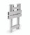 Table, Small Side, Fold-Away, Aluminum (E/F) 51890