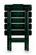 Table,Adirondack Style,Quick-Folding,Plastic,SM,Green (E/F) 51681