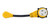 Camco Power Grip 12" Dogbone RV Electrical Adapter – 15A Male/50A 90° Locking Female – Connects a 50-Amp RV/Boat to a 15-Amp Extension Cord – 125V/1875W – 10/3-Gauge Wires – Weatherproof 55638