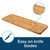 Camco RV/Marine Bamboo Over the Sink Cutting Board, 24-Inches x 8-Inches 43543