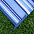 Outdoor Mat - 9' x 12' Stripe, Dk.Blue/Lt.Blue/White (E/F) 42865