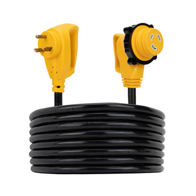 Camco Power Grip 30-Amp RV Extension Cord/Level 1 EV Charger, 25