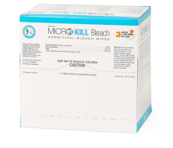 MicroKill Bleach Germicidal Bleach Wipes