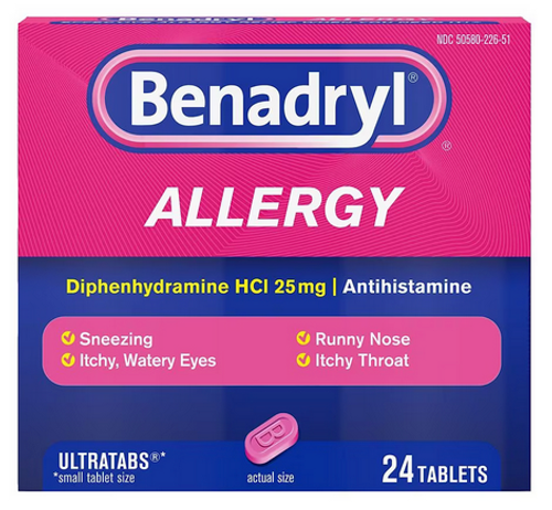 Benadryl Allergy Tablets