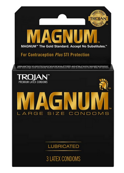 Magnum Large Size Premium Lubricated Condoms Magnum Large Size Premium Lubricated Condoms