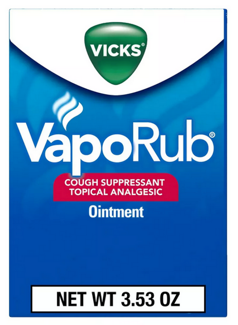 Vicks VapoRub Cough Suppressant Ointment Vicks VapoRub Cough Suppressant Ointment