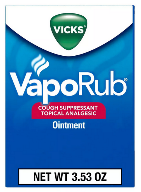 Vicks VapoRub Cough Suppressant Ointment