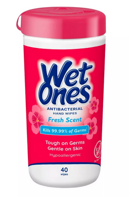 Wet Ones Antibacterial Hand Wipes Canister Wet Ones Antibacterial Hand Wipes Canister